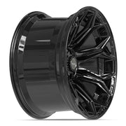 Set(4) 22x12 4P83 Gloss Black - 6x135 &amp; 6x139.7 -44ET