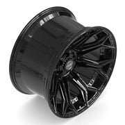 Set(4) 22x12 4P83 Gloss Black - 6x135 &amp; 6x139.7 -44ET