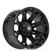 Set(4) 22x12 4P83 Gloss Black - 8x170 -44ET