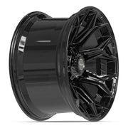 Set(4) 22x12 4P83 Gloss Black - 8x170 -44ET