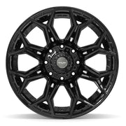 22x12 4P83 Gloss Black - 8x180 -44ET
