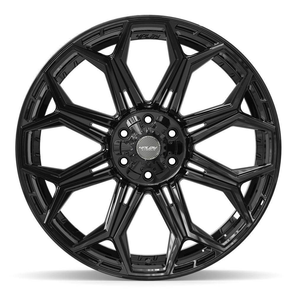 4PLAY 4P83 24x10 6x135 + 6x139.7 18et Gloss Black Wheel – 4PLAY Wheels