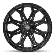 Set(4) 24x10 4P83 Gloss Black - 6x135 &amp; 6x139.7 +18ET with 295/35r24 Sailun Atrezzo SVR LX+ Tires