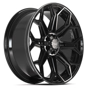 24x10 4P83 Gloss Black - 6x135 + 6x139.7 +18ET