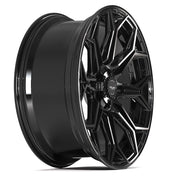 Set(4) 24x10 4P83 Gloss Black - 6x135 &amp; 6x139.7 +18ET