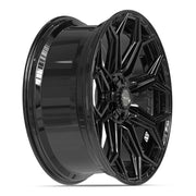 Set(4) 24x10 4P83 Gloss Black - 6x135 &amp; 6x139.7 +18ET