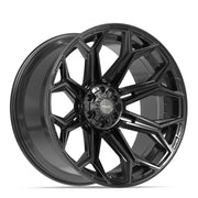 24x12 4P83 Gloss Black - 6x135 + 6x139.7 -44ET