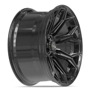 Set(4) 24x12 4P83 Gloss Black - 6x135 &amp; 6x139.7 -44ET