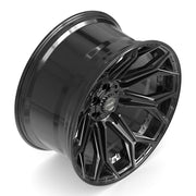 Set(4) 24x12 4P83 Gloss Black - 6x135 &amp; 6x139.7 -44ET