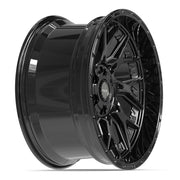 Set(4) 20x10 4PL28 Gloss Black - 6x135 &amp; 6x139.7 -18ET