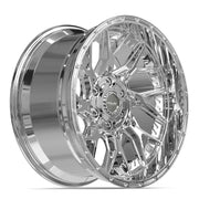 20x10 4PL28 Chrome - 6x135 + 6x139.7 -18ET