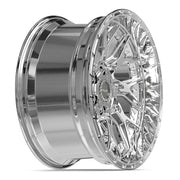 20x10 4PL28 Chrome - 6x135 + 6x139.7 -18ET