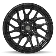 Set(4) 22x12 4PL28 Gloss Black - 6x135 &amp; 6x139.7 -44ET