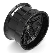 22x12 4PL28 Gloss Black - 6x135 + 6x139.7 -44ET