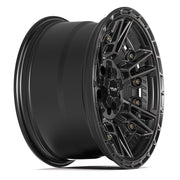 17x9 4PS01 Satin Black - 5x127 + 5x139.7 -6ET