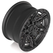 Set(4) 17x9 4PS01 Satin Black - 6x135 &amp; 6x139.7 -6ET