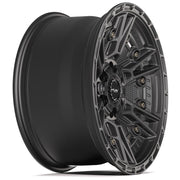 18x9 4PS01 Satin Black - 6x135 + 6x139.7 -6ET