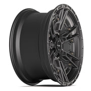 20x9 4PS01 Satin Black - 6x135 + 6x139.7 -6ET