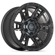 Set(4) 17x9 4PS20 Satin Black - 6x135 &amp; 6x139.7 +18ET