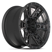 Set(4) 17x9 4PS20 Satin Black - 6x135 &amp; 6x139.7 +18ET