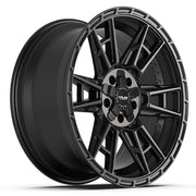 20x9 4PS20 Satin Black - 5x127 + 5x139.7 +18ET