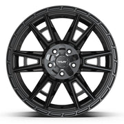 Set(5) 20x9 4PS20 Satin Black - 5x127 &amp; 5x139.7 -6ET with 275/55r20 TBB TS-37 AT Tires &amp; TPMS