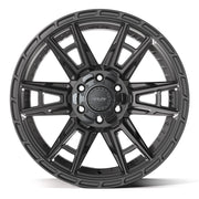 Set(4) 20x9 4PS20 Satin Black - 6x135 &amp; 6x139.7 +18ET with 275/55r20 TBB TS-37 AT Tires &amp; TPMS