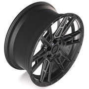 Set(4) 22x10 4PS20 Satin Black - 6x135 &amp; 6x139.7 +24ET