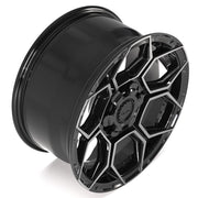 18x9 4PS26 Gloss Black Brushed with Tinted Clear - 6x135 + 6x139.7 +18ET