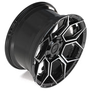 20x9 4PS26 Gloss Black Brushed with Tinted Clear - 6x135 + 6x139.7 -6ET