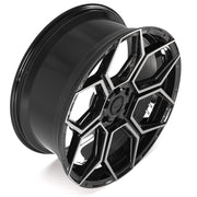 Set(4) 24x10 4PS26 Gloss Black Brushed with Tinted Clear - 6x135 &amp; 6x139.7 +24ET
