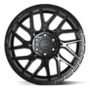 Set(4) 20x9 4PS28 Gloss Black Brushed with Tinted Clear - 6x135 &amp; 6x139.7 +18ET with 275/55r20 Sailun TerraMax AT2 Tires &amp; TPMS