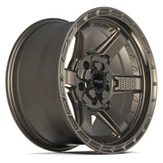 Set(5) 17x9 4PS63 Satin Bronze - 5x127 &amp; 5x139.7 -6ET with 33x12.50r17 Sailun TerraMax RT Tires