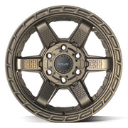 Set(4) 17x9 4PS63 Satin Bronze - 6x135 &amp; 6x139.7 -6ET with 265/70r17 Sailun TerraMax AT2 Tires &amp; TPMS