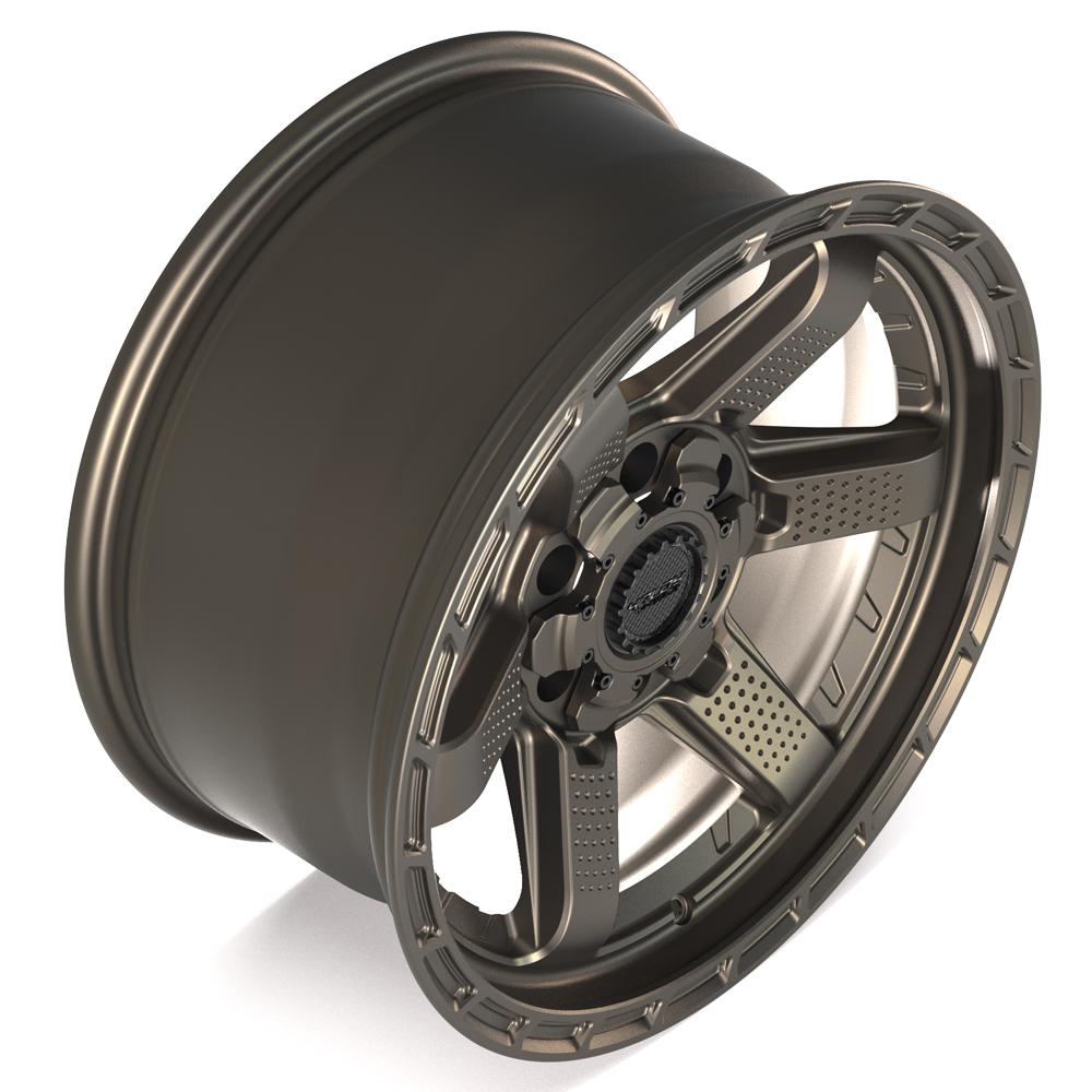 4PLAY 4PS63 18x9 6x135 + 6x139.7 -6et Satin Bronze Wheel – 4PLAY
