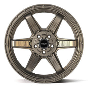 Set(4) 20x9 4PS63 Satin Bronze - 5x127 &amp; 5x139.7 -6ET with 275/55r20 Bridgestone Dueler Alenza HL Plus Tires &amp; TPMS