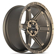 Set(5) 20x9 4PS63 Satin Bronze - 5x127 &amp; 5x139.7 -6ET with 275/55r20 TBB TS-37 AT Tires