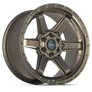 Set(4) 20x9 4PS63 Satin Bronze - 6x135 &amp; 6x139.7 -6ET with 275/55r20 Sailun TerraMax AT2 Tires &amp; TPMS