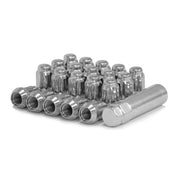 20 Chrome 14x1.5mm Car Spline Lug KIT