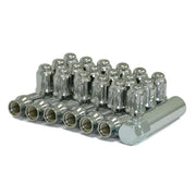 24 Chrome 12x1.5mm Extended Thread Spline Lug KIT