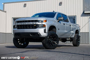 CHEVROLET 1500 SILVERADO 4PLAY WHEELS RIMS 4P83 22X12 35X12.5X22 NITTO TIRES 6 INCH ROUGH COUNTRY LIFT BY KRIETZ CUSTOMS