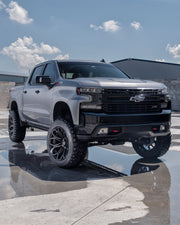 22x12 4P83 Gloss Black Brushed with Tinted Clear - 6x135 + 6x139.7 -44ET