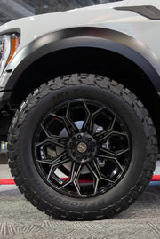 23 Raptor Wheel FORD RAPTOR R 4PLAY WHEELS SEMA 2023 4P83 22X10 35X12.5X22 TIRE PRO MO ...