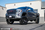 GMC 1500 SIERRA DENALI 4PLAY WHEELS RIMS 4P06 22X12 35X12.5X22 NITTO TIRES 6 INCH ROUGH COUNTRY LIFT BY KRIETZ CUSTOMS