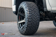 GMC 1500 SIERRA DENALI 4PLAY WHEELS RIMS 4P60 22X12 35X12.5X22 NITTO TIRES 6 INCH ROUGH COUNTRY LIFT BY KRIETZ CUSTOMS