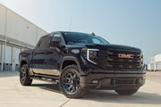 Set(4) 20x9 4P80R Gloss Black Brushed with Tinted Clear - 6x135 &amp; 6x139.7 +0ET with 275/55r20 Sailun TerraMax RT Tires