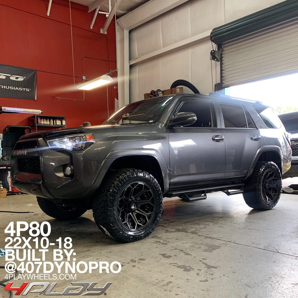 Off Road Wheels for Grey Toyota 4Runner