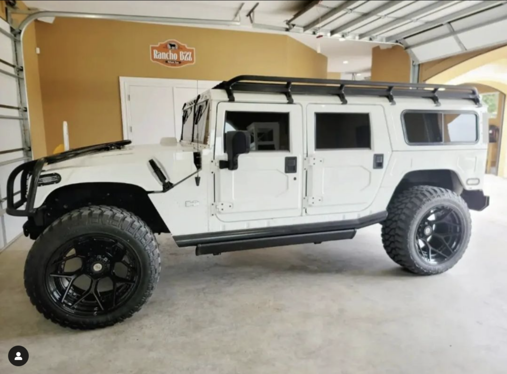 H1 Hummer with 24×14 Wheels 4PF6 Forged