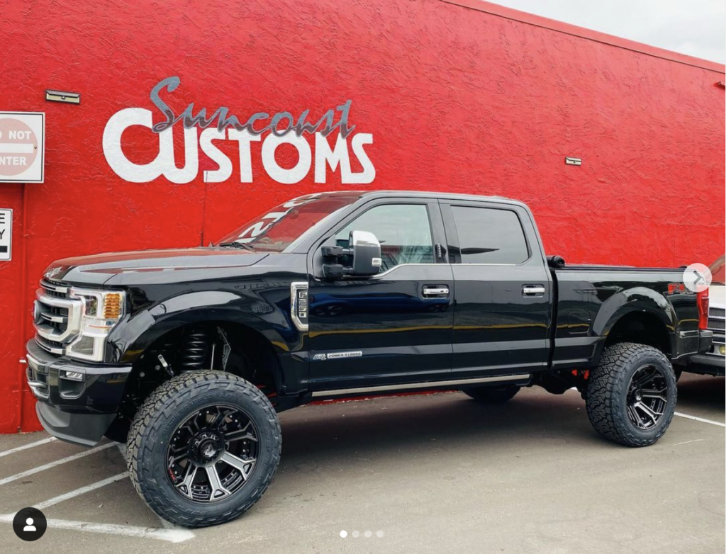 Ford F250 with 22×12 Wheels 4P70 Gen 2