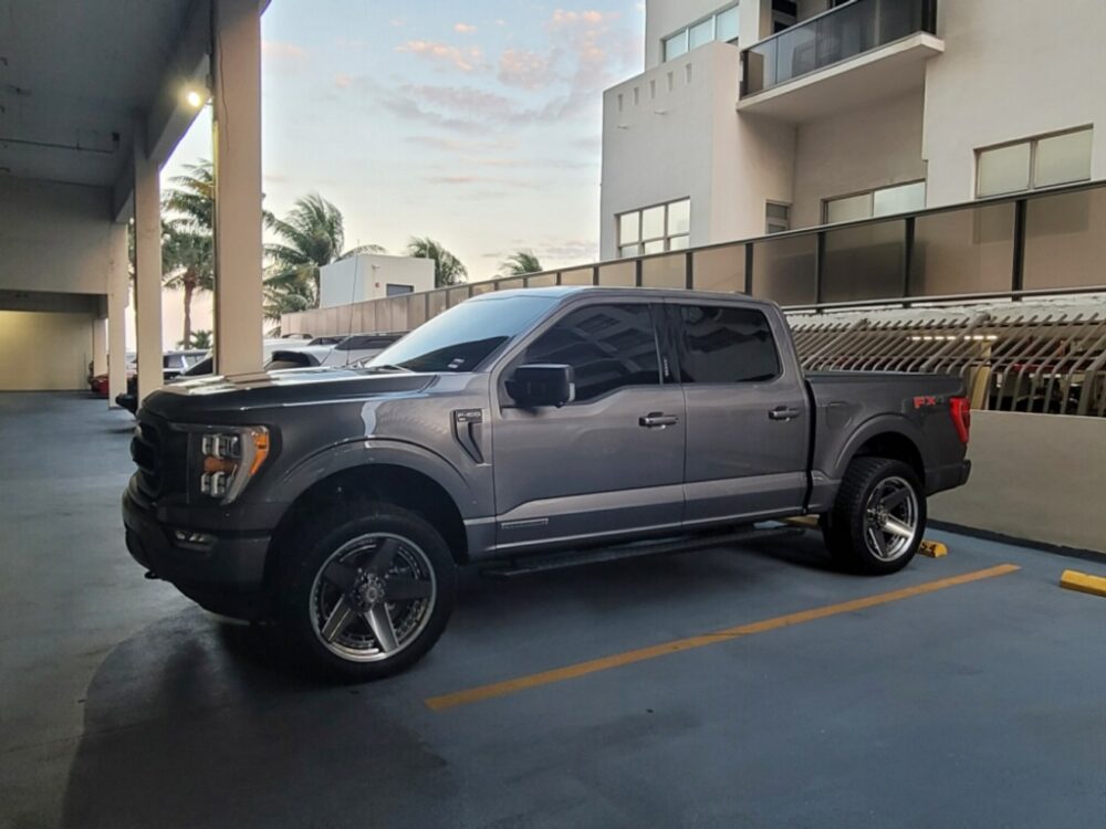 Off Road Wheels for Grey Ford F150
